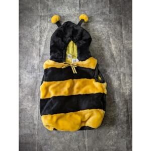 Childs Toddler Bumble Bee Halloween Costume Black Yellow 24 Months 1 Piece